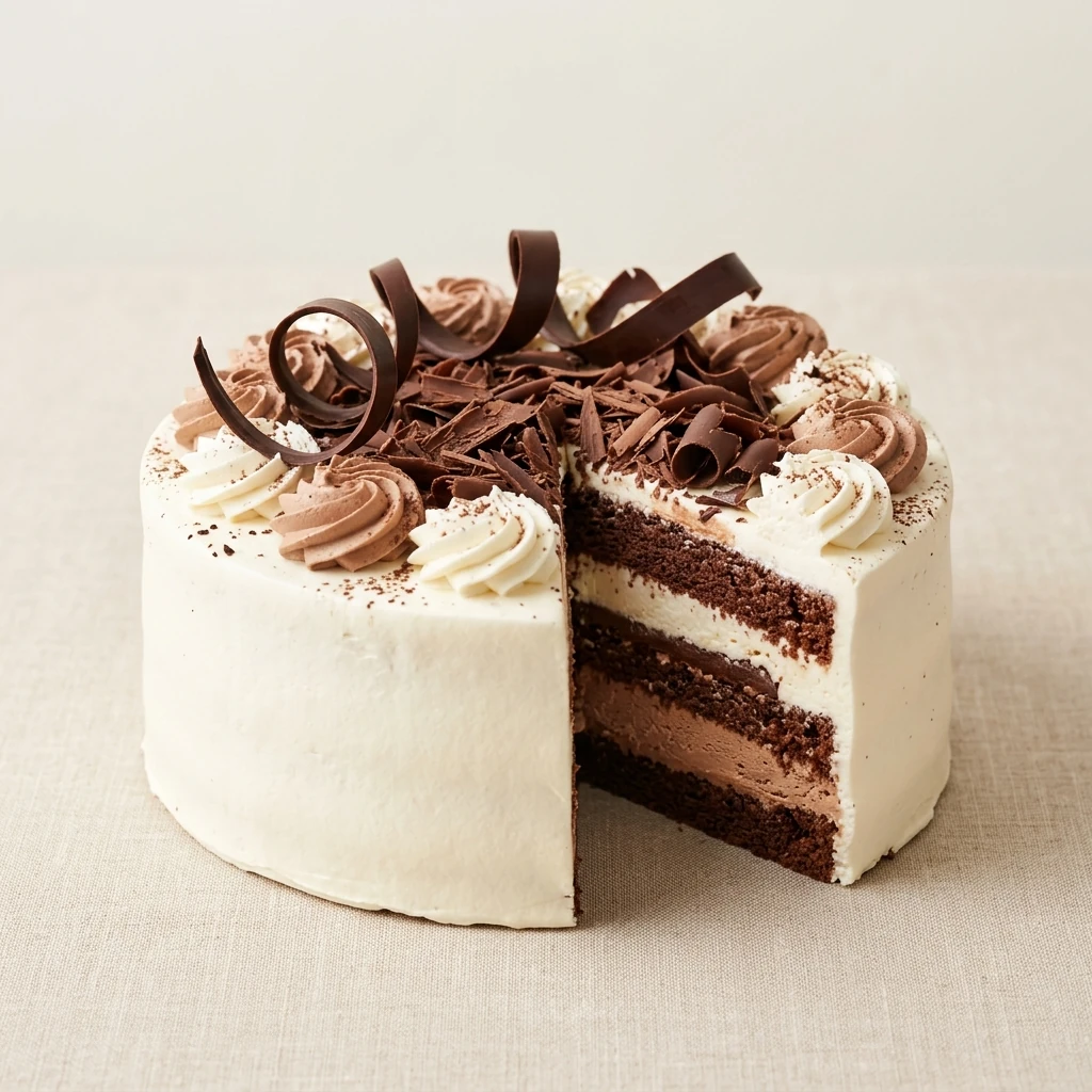 Chocolate Cream Fusion Cake in Islamabad