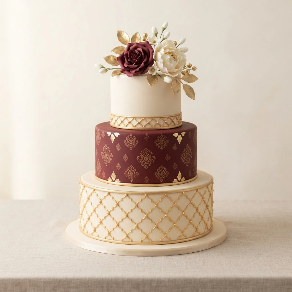 Elegant Wedding Cake in Islamabad
